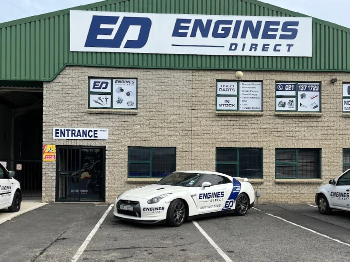 Exterior view of the Engines Direct store building