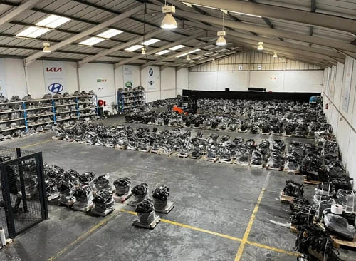 Indoor Warehouse Ariel View